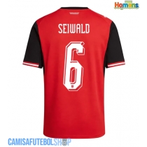 Camisa de time de futebol Áustria Nicolas Seiwald #6 Replicas 1º Equipamento Mundo 2026 Manga Curta